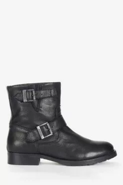 Barbour International Barbour® International Lima Lederstiefel Mit Schnalle, Schwarz -Winterschuhe Verkaufs-Shop 146321s14