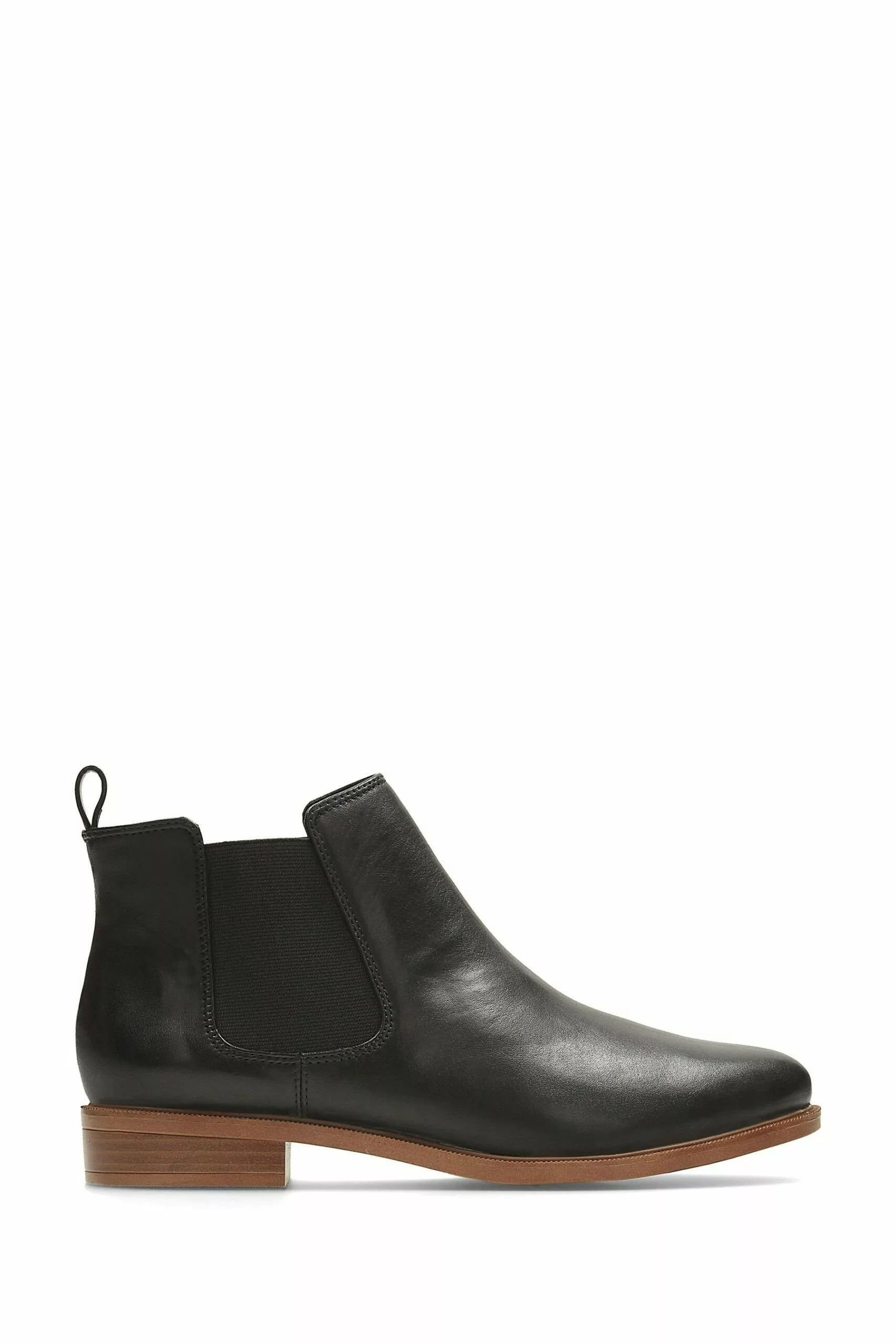 Clarks Taylor Glänzende Lederstiefel 1 Clarks Taylor Glänzende Lederstiefel