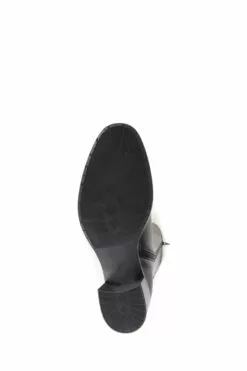 Jones Bootmaker Donatella Kniehohe Lederstiefel, Schwarz -Winterschuhe Verkaufs-Shop C86371s3