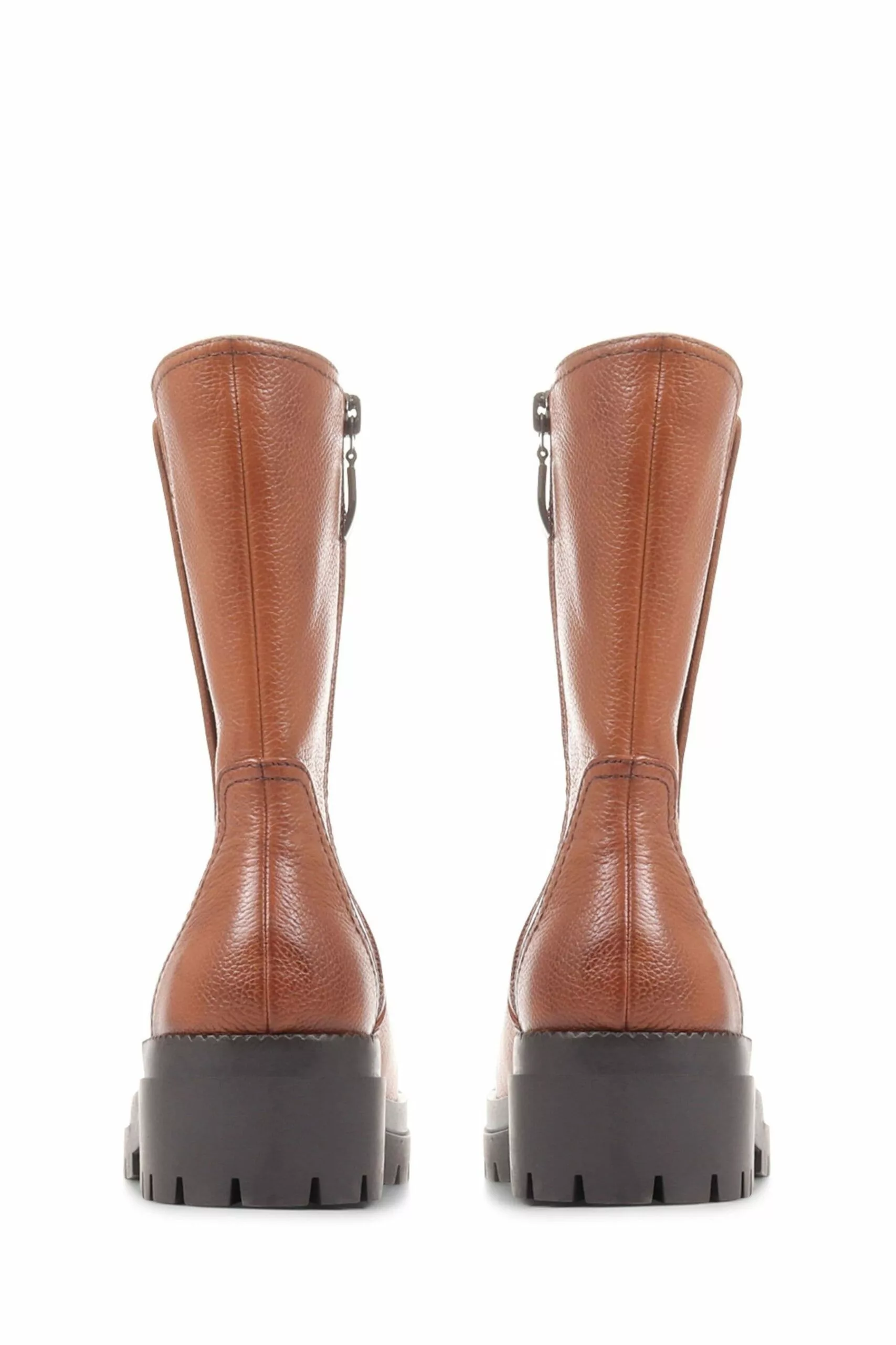 Jones Bootmaker Santina Hohe Chelsea-Lederstiefel, Braun 4 Jones Bootmaker Santina Hohe Chelsea-Lederstiefel, Braun – Bild 4