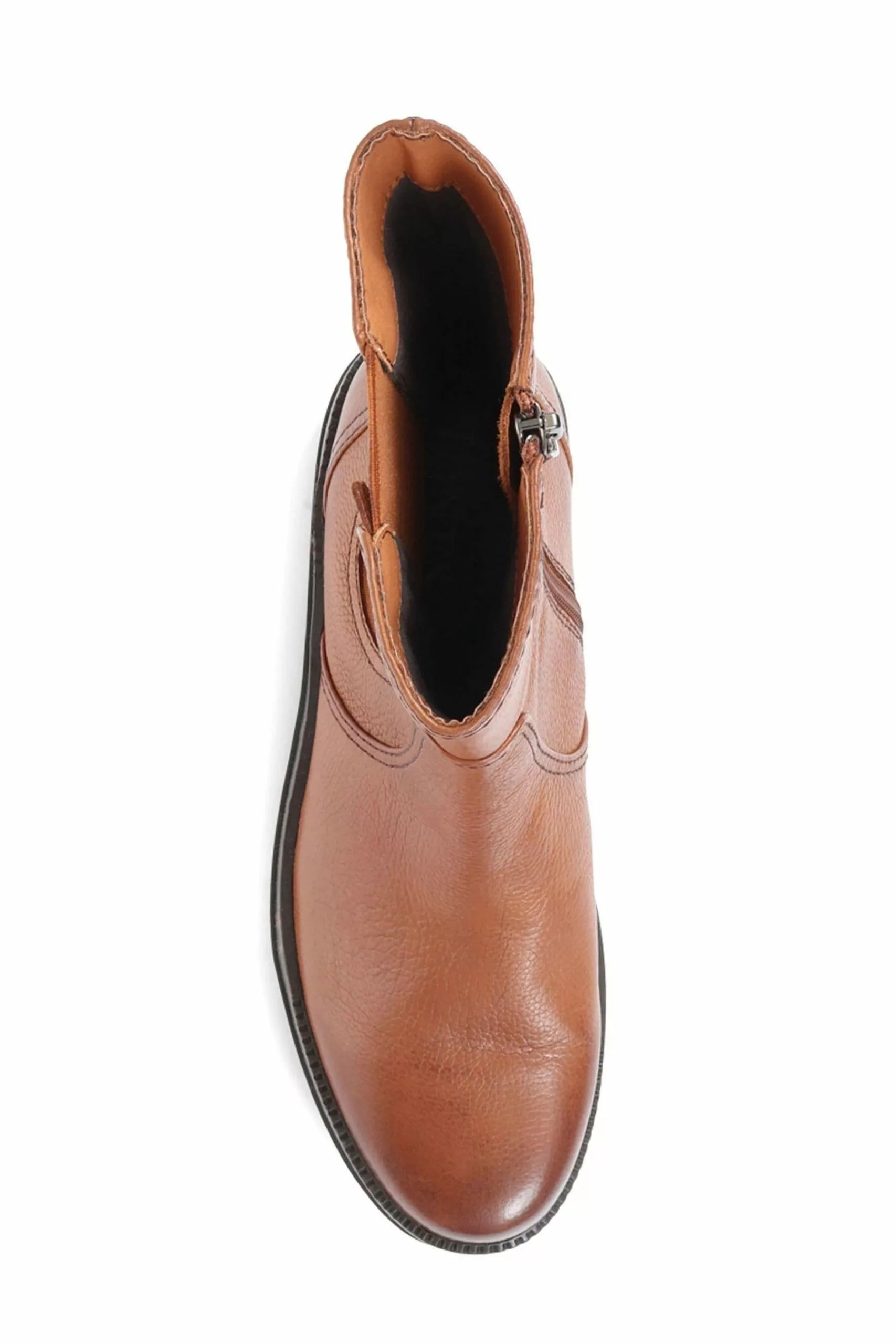 Jones Bootmaker Santina Hohe Chelsea-Lederstiefel, Braun 5 Jones Bootmaker Santina Hohe Chelsea-Lederstiefel, Braun – Bild 5