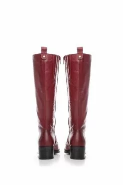 Moda In Pelle Geschnürte, Kniehohe Lederstiefel -Winterschuhe Verkaufs-Shop D56587s3