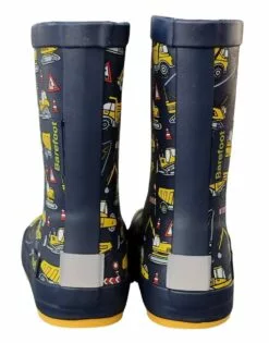 Koel Gummistiefel Traktor + Bagger Wellies Barfuß Regenstiefel Blau -Winterschuhe Verkaufs-Shop Koel 6873 1280x1280