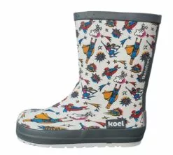 Koel Gummistiefel Super Heroes Wellies Barfuß Regenstiefel Creme/bunt 8 Koel Gummistiefel Super Heroes Wellies Barfuß Regenstiefel Creme/bunt -Winterschuhe Verkaufs-Shop Koel 732 3 1280x1280