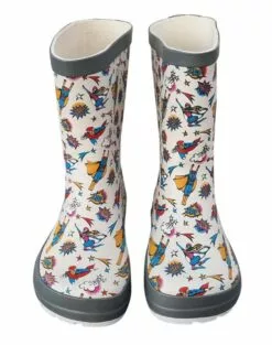 Koel Gummistiefel Super Heroes Wellies Barfuß Regenstiefel Creme/bunt 10 Koel Gummistiefel Super Heroes Wellies Barfuß Regenstiefel Creme/bunt -Winterschuhe Verkaufs-Shop Koel 732 5 1280x1280