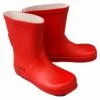 Koel Gummistiefel Rot Barfuß Regenstiefel Uni Kautschuk