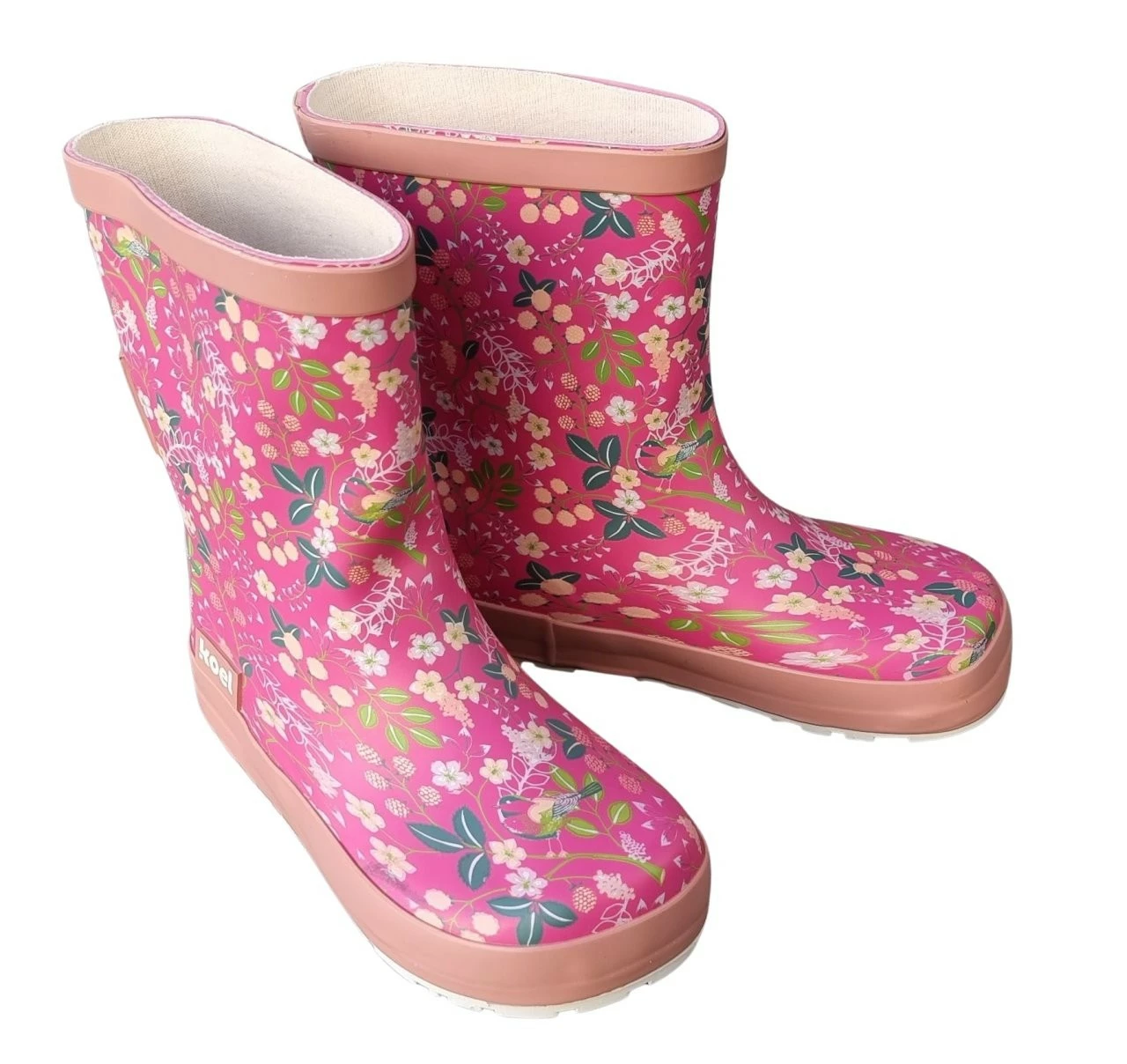 Koel Gummistiefel Pink Blumen Barfuß Regenstiefel Kautschuk 1 Koel Gummistiefel Pink Blumen Barfuß Regenstiefel Kautschuk
