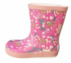 Koel Gummistiefel Pink Blumen Barfuß Regenstiefel Kautschuk 8 Koel Gummistiefel Pink Blumen Barfuß Regenstiefel Kautschuk -Winterschuhe Verkaufs-Shop Koel Gummistiefel 3 1280x1280