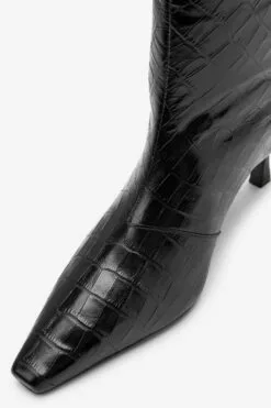 Next Signature Pull-on-Lederstiefel Mit Geformter Zehenpartie -Winterschuhe Verkaufs-Shop U15618s8