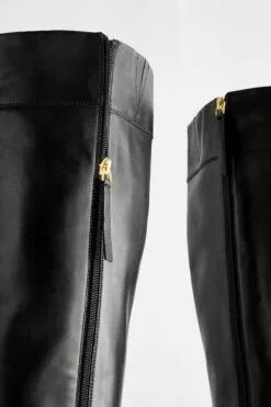 Next Forever Comfort® Kniehohe Lederstiefel Mit Flachem Absatz 17 Next Forever Comfort® Kniehohe Lederstiefel Mit Flachem Absatz -Winterschuhe Verkaufs-Shop U41527s9